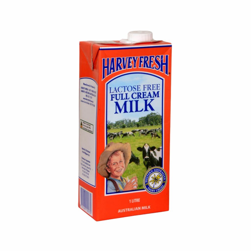 HARVEY FRESH LACTOSE FREE FULL CREAM MILK 1 LTR Harvey Fresh Bangladesh